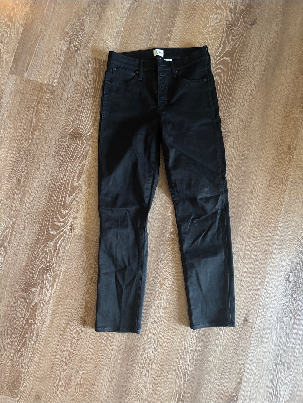 J Crew Denim Black Jeans Women’s 27